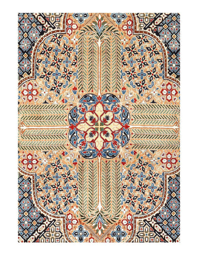 Canvello Nain singe Habibian Silk & wool - 6'6'' X 10'6'' - Canvello