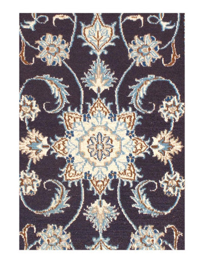 Canvello Nain Wool And Silk Rug - 2'2'' X 4'6'' - Canvello