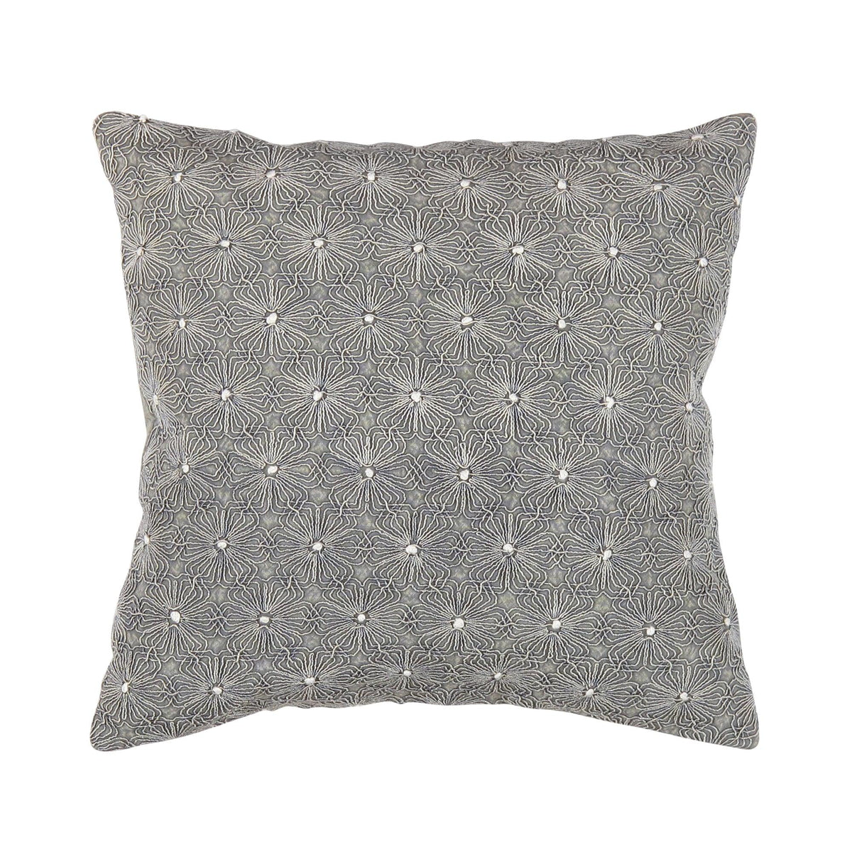 Pasargad Home Edgy Collection Alfombra de área de lana y seda de bambú tejida a mano, 12' 0" X 15' 0", plateada 