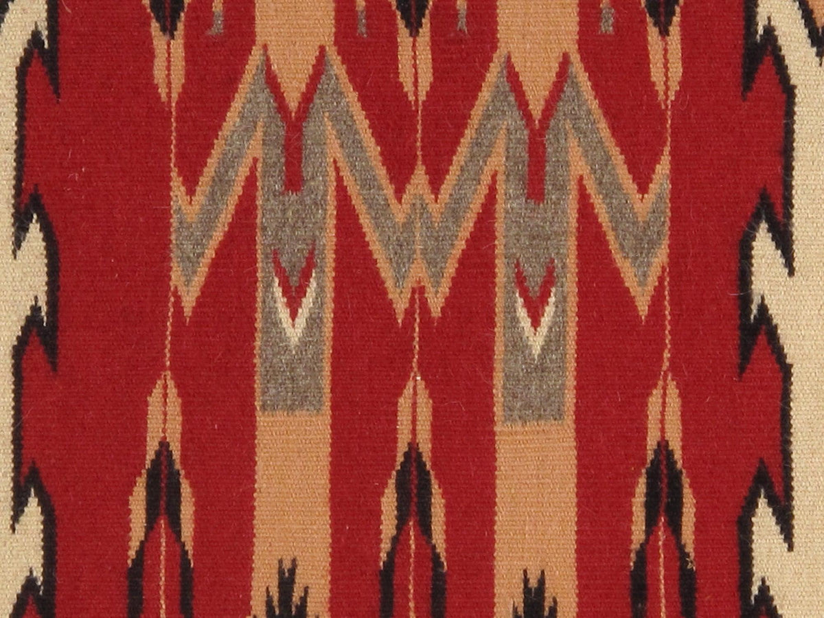 Canvello Navajo Style Hand - Knotted Lamb's Wool Multi Area Rug - 2'2" X 3'1" - Canvello