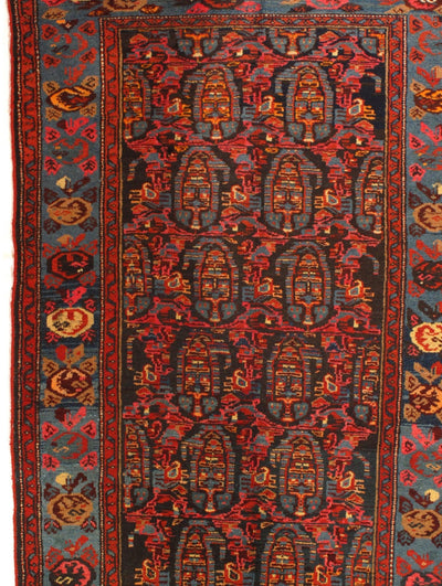 Canvello Navy Silkroad Antique Hamadan Rug - 3'6'' X 6'3'' - Canvello