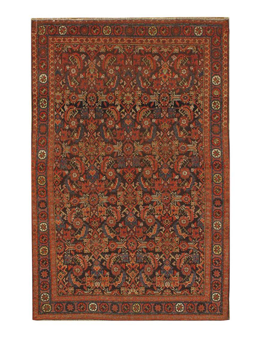 Canvello Navy Silkroad Antique Malayer Rug - 4' X 6'4'' - Canvello