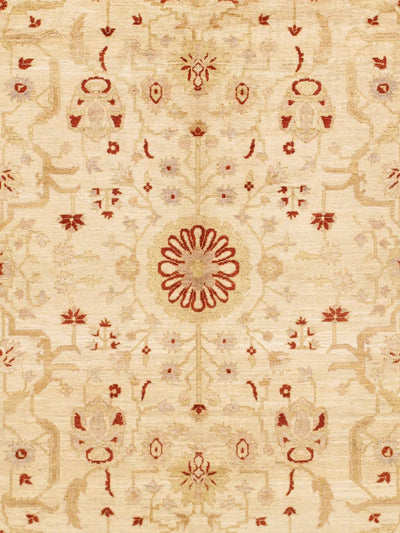 Canvello Nomad Art Collection Hand - Knotted Lamb's Wool Area Rug - 9'2" X 11'10" - Canvello