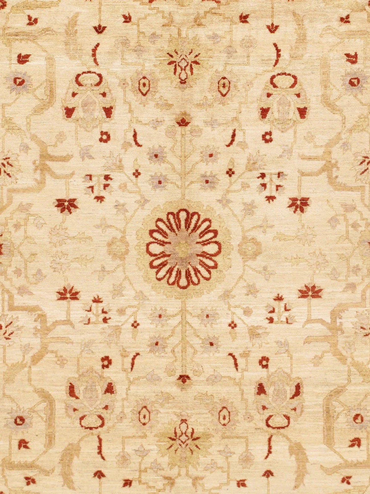 Canvello Nomad Art Collection Hand - Knotted Lamb's Wool Area Rug - 9'3" X 12'2" - Canvello