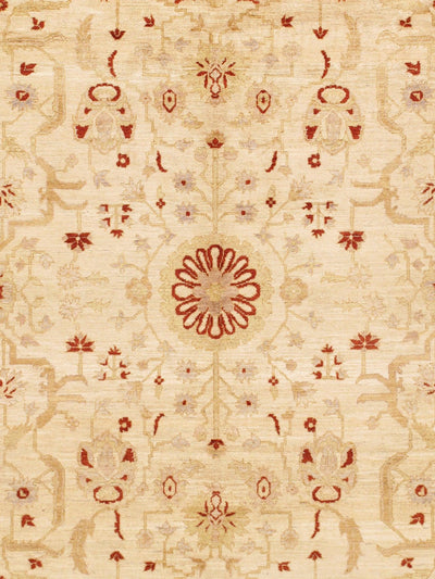 Canvello Nomad Art Collection Hand - Knotted Lamb's Wool Area Rug - 9'3" X 12'6" - Canvello