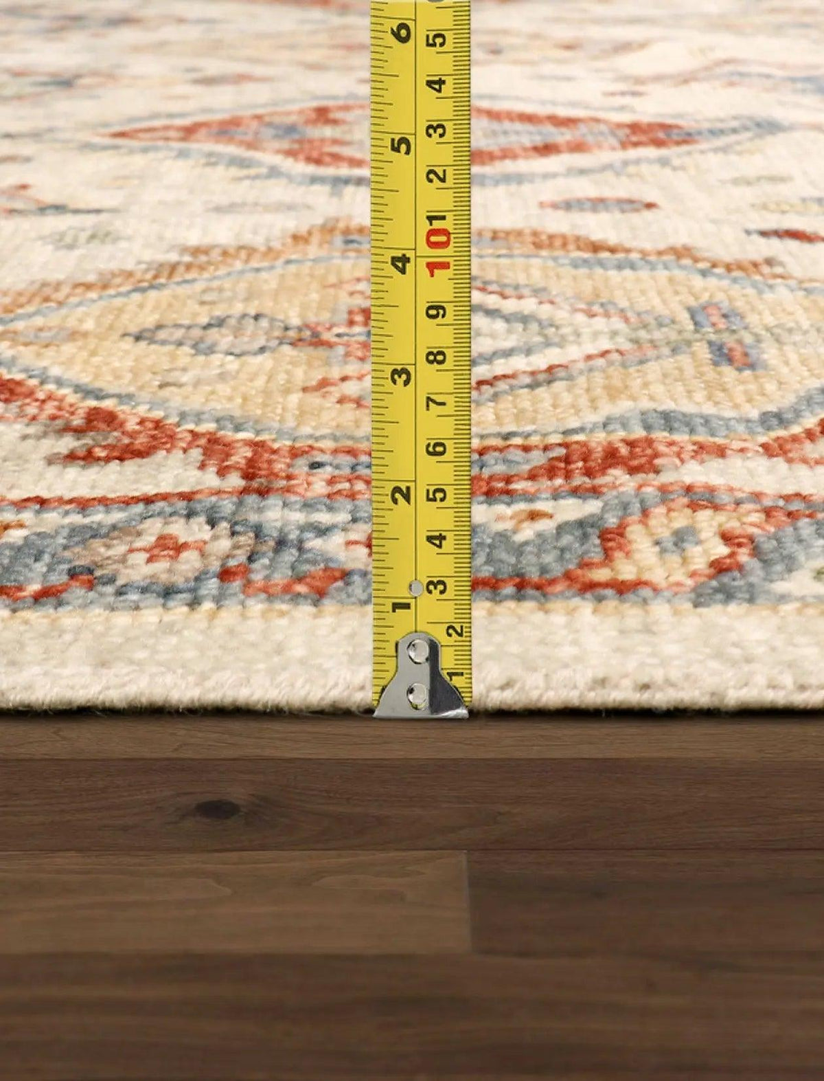 Canvello Nomad Collection Hand - Knotted Wool Area Rug - 8' X 10' - Canvello