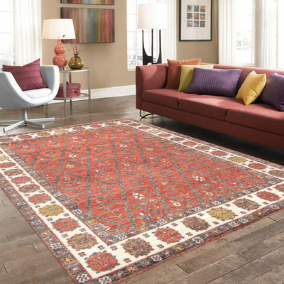 Canvello Nomad Hand - Knotted Wool Area Rug - 7'9" X 9'10" - Canvello