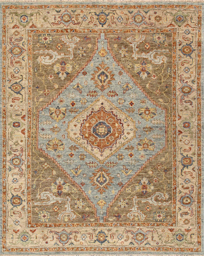 Canvello Nomad Traditional Hand - Knotted Wool Area Rug - 9'3" X 11'10" - Canvello