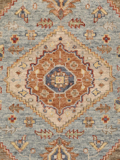 Canvello Nomad Traditional Hand - Knotted Wool Area Rug - 9'3" X 11'10" - Canvello