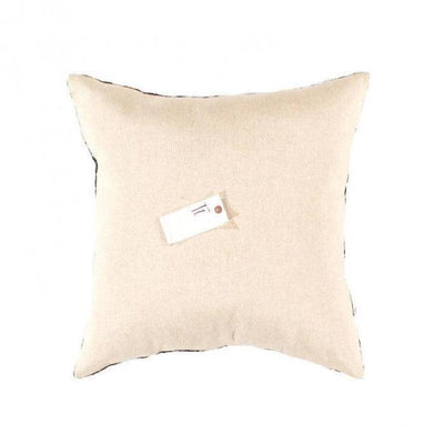 Canvello Oasis Collection Silk Velvet Ikat Pillow - 20ʺ × 20ʺ - Canvello