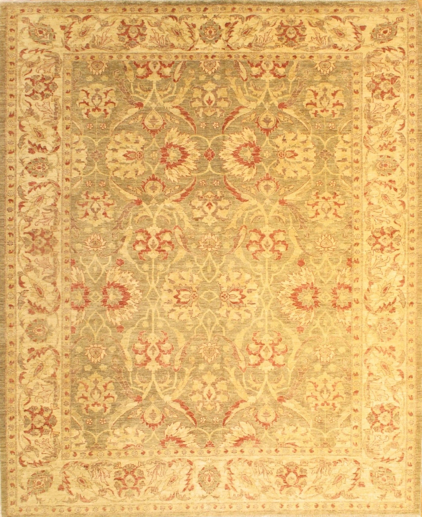 Canvello Olive Farahan Rug 8' X 10' - Canvello