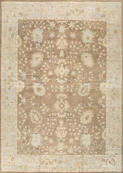 Canvello Oushak Collection Hand-Knotted Lamb's Wool Area Rug-13'2" X 18'1"