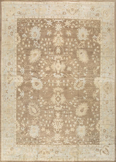 Canvello Oushak Collection Hand - Knotted Lamb's Wool Area Rug - 13'2" X 18'1" - Canvello