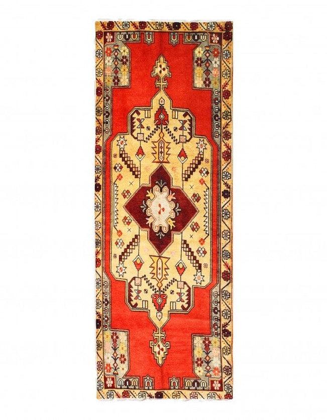 Canvello Oushak Design Velvet Table Cloth - 1'7'' X 4'5''