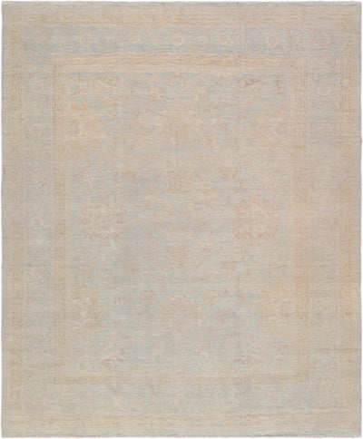 Canvello Oushak Hand-Knotted Lamb's Wool Area Rug- 11'10" X 14'10"