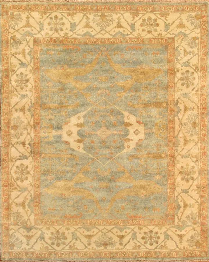 Canvello Oushak Hand-Knotted Lamb's Wool Area Rug- 12'2" X 17'8"