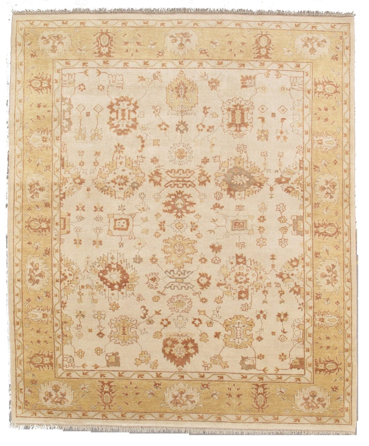 Canvello Oushak Hand - Knotted Lamb's Wool Area Rug - 11'5" X 11'10" - Canvello