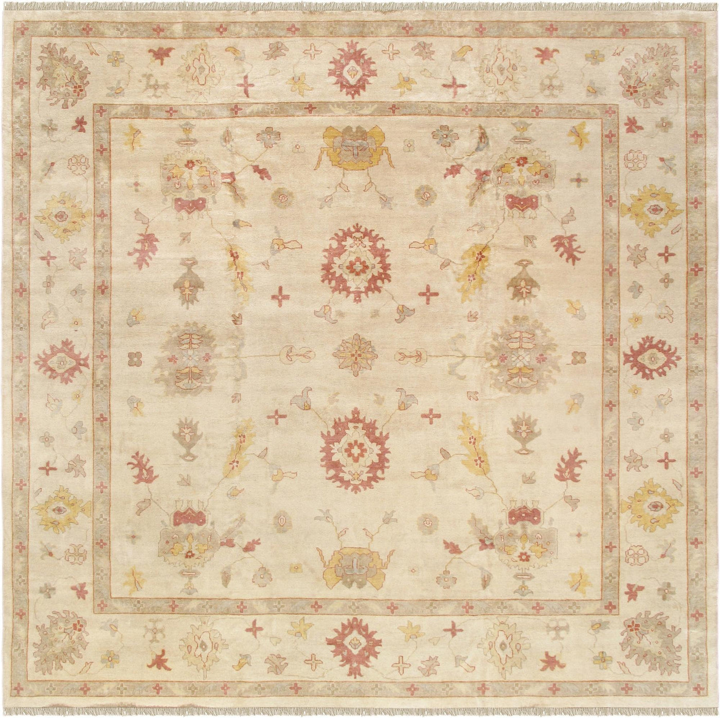 Canvello Oushak Hand - Knotted Lamb's Wool Area Rug - 13'10" X 13'11" - Canvello