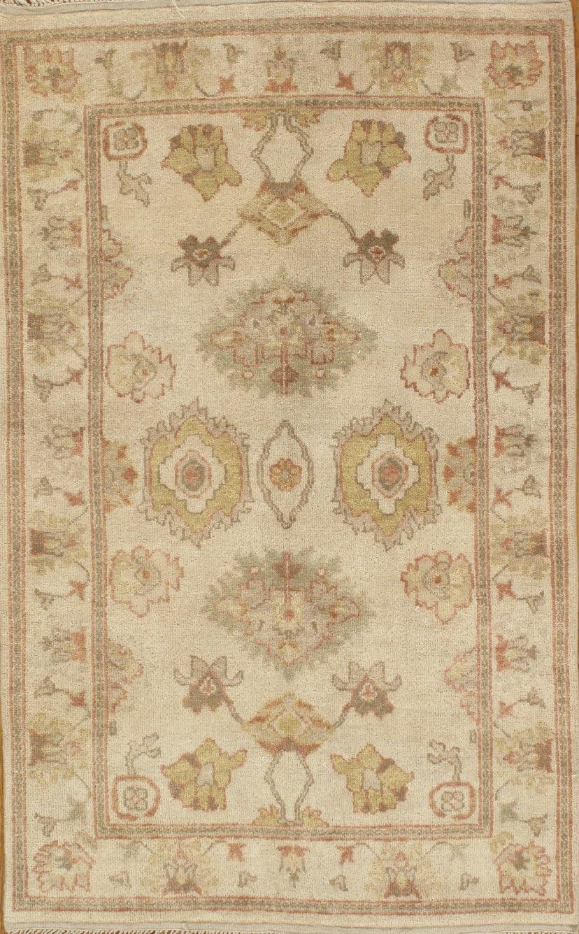 Canvello Oushak Hand - Knotted Lamb's Wool Area Rug - 3'9" X 5'11" - Canvello