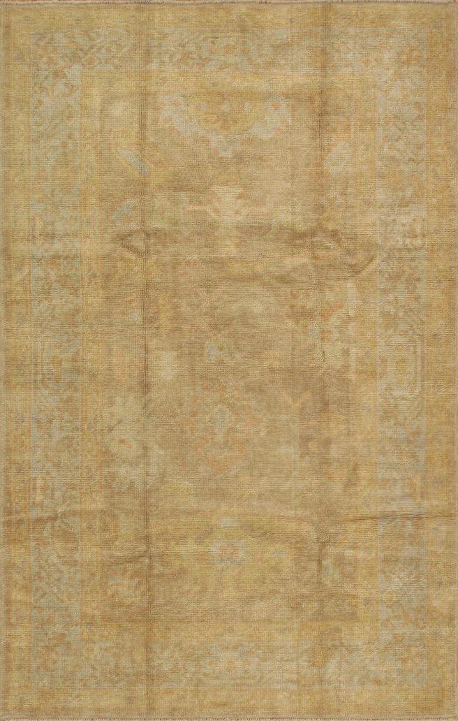 Canvello Oushak Hand - Knotted Lamb's Wool Area Rug - 4'3" X 6'7" - Canvello