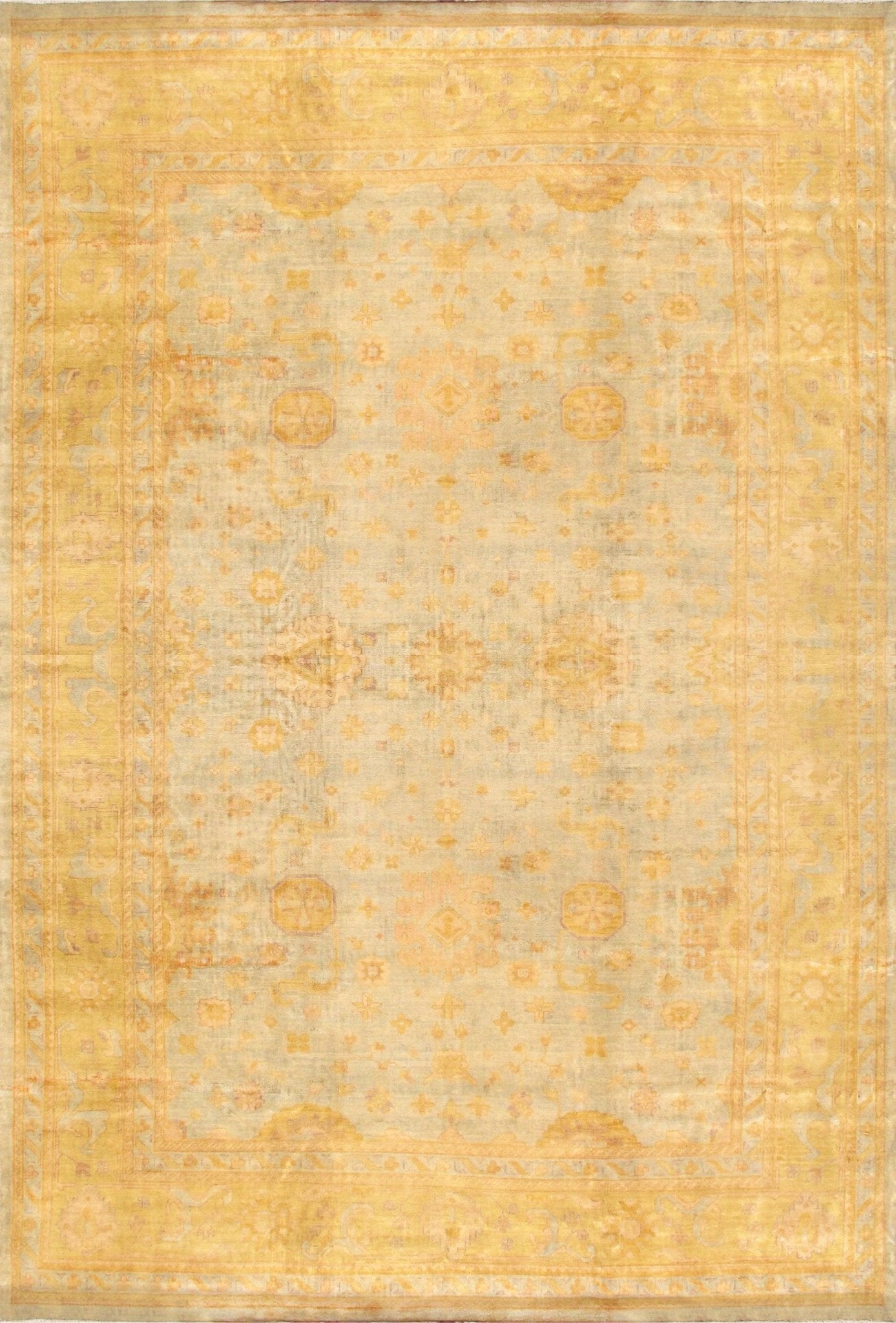 Canvello Oushak Hand - Knotted Lamb's Wool Area Rug - 6'3" X 8'9" - Canvello