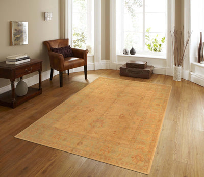 Canvello Oushak Hand - Knotted Lamb's Wool Area Rug - 8'2" X 9'9" - Canvello