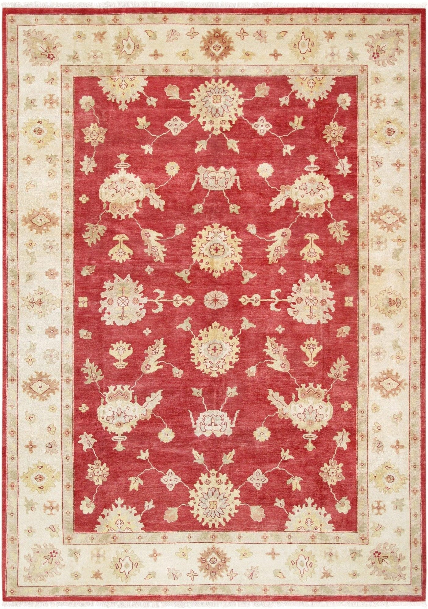 Canvello Oushak Hand - Knotted Lamb's Wool Area Rug - 9'10" X 13'11" - Canvello