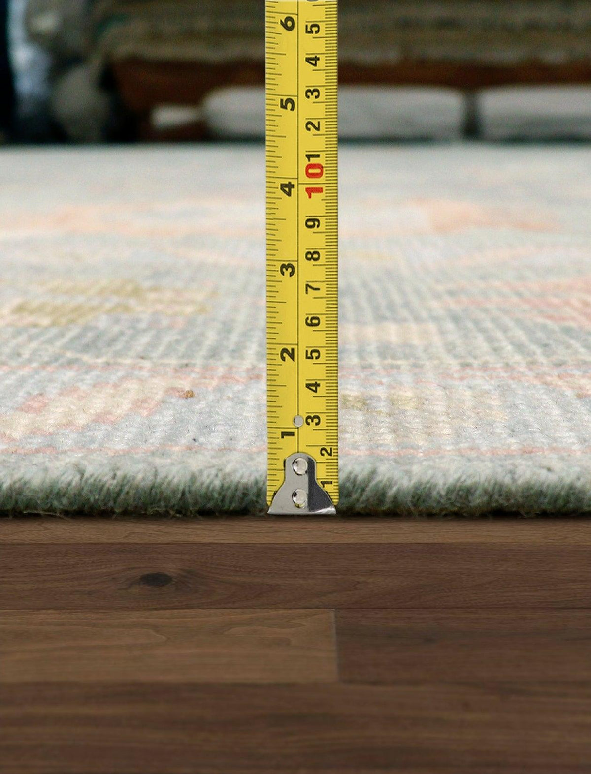 Canvello Oushak Hand - Knotted Light Blue Wool Area Rug - 8'11" X 12'1" - Canvello
