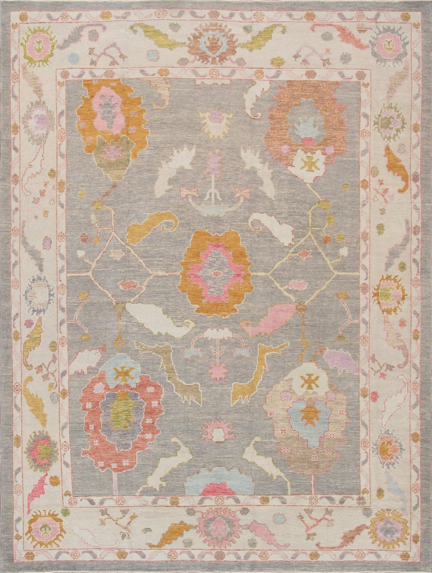 Canvello Oushak Hand - Knotted Wool Area Rug - 8'9" X 11'5" - Canvello