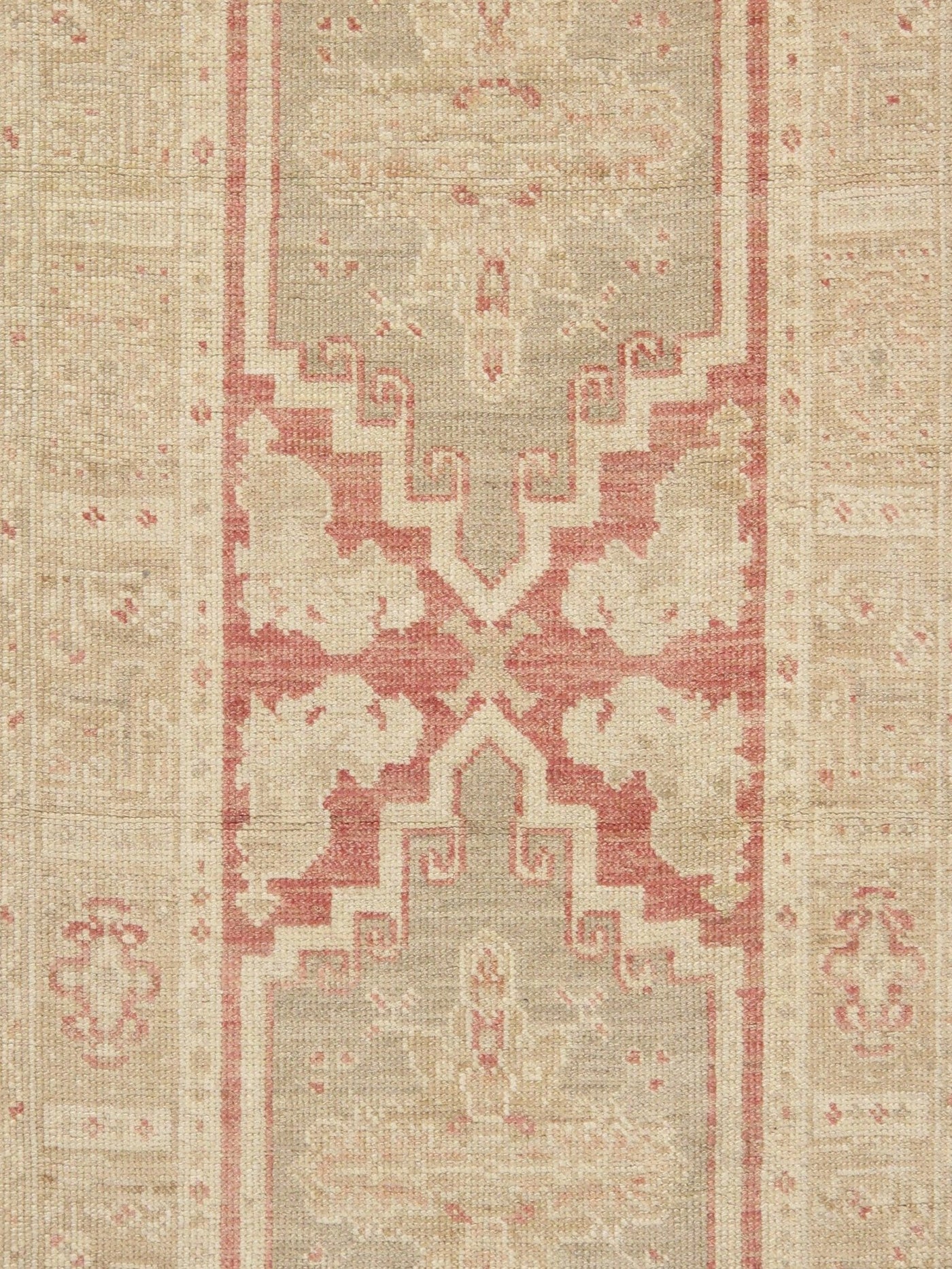 Canvello Oushak Hand - Knotted Wool Runner - 2'11" X 9'5" - Canvello