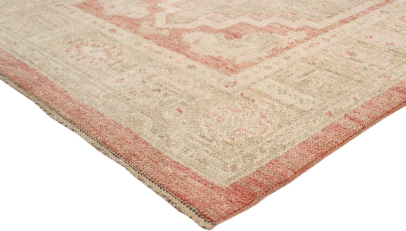 Canvello Oushak Hand - Knotted Wool Runner - 2'11" X 9'5" - Canvello