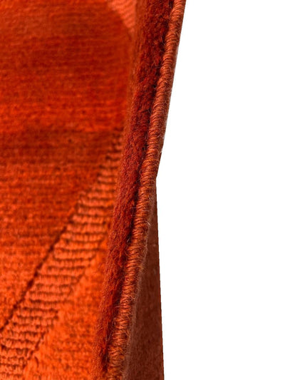 Canvello Overdyed Burnt Orange Area Rugs - 9'1'' X 12'2'' - Canvello