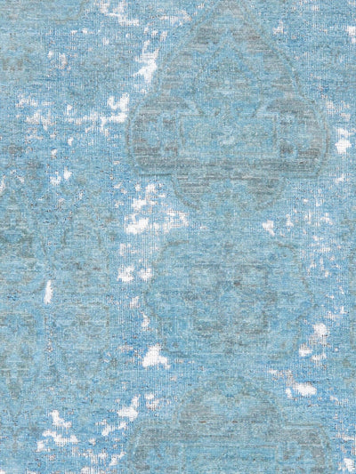 Canvello Overdyed Hand-Knotted Lamb's Wool Area Rug- 9'9" X 13'5"