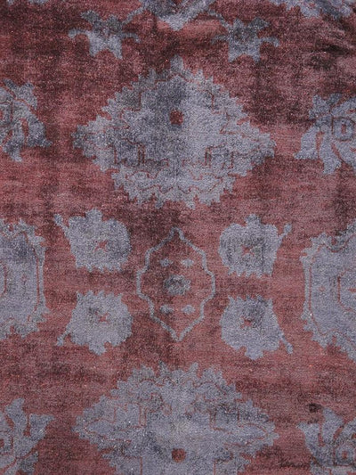 Canvello Overdyed Hand - Knotted Lamb's Wool Area Rug - 8'1" X 10' - Canvello