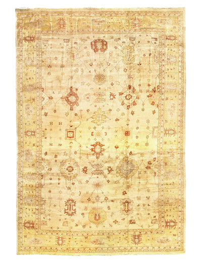 Canvello Oversized Oushak Design Hand - knotted Rug - 15' X 22' - Canvello