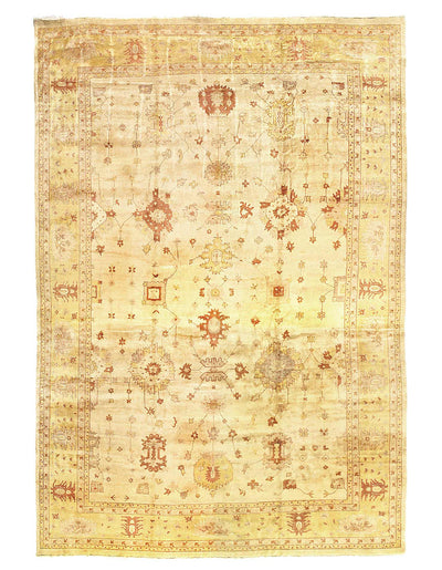Canvello Oversized Oushak Design Hand-knotted Rug - 15' X 22' - Canvello