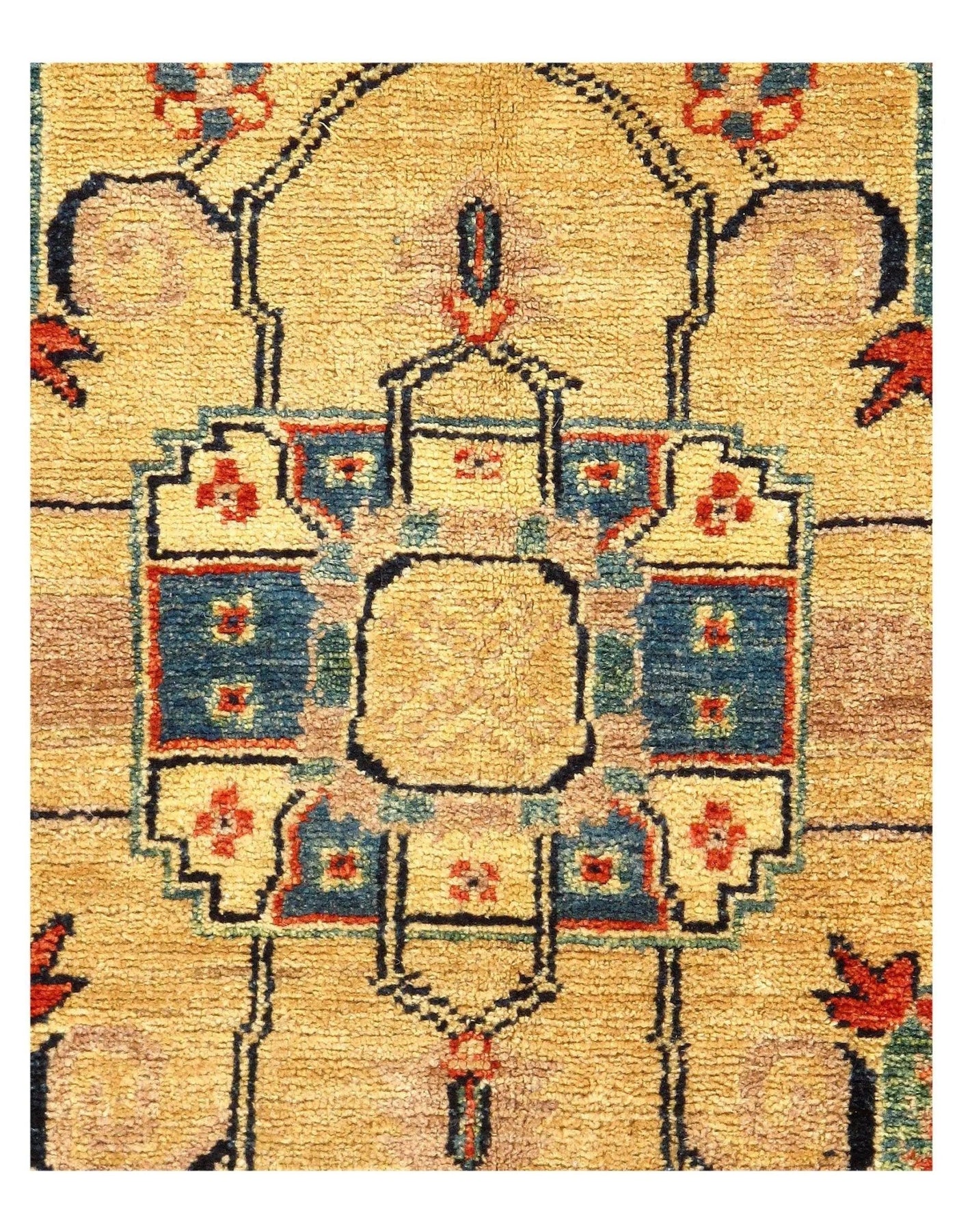 Canvello Pak Serapi Design Hand - Knotted Rug - 8'1" X 9'10" - Canvello