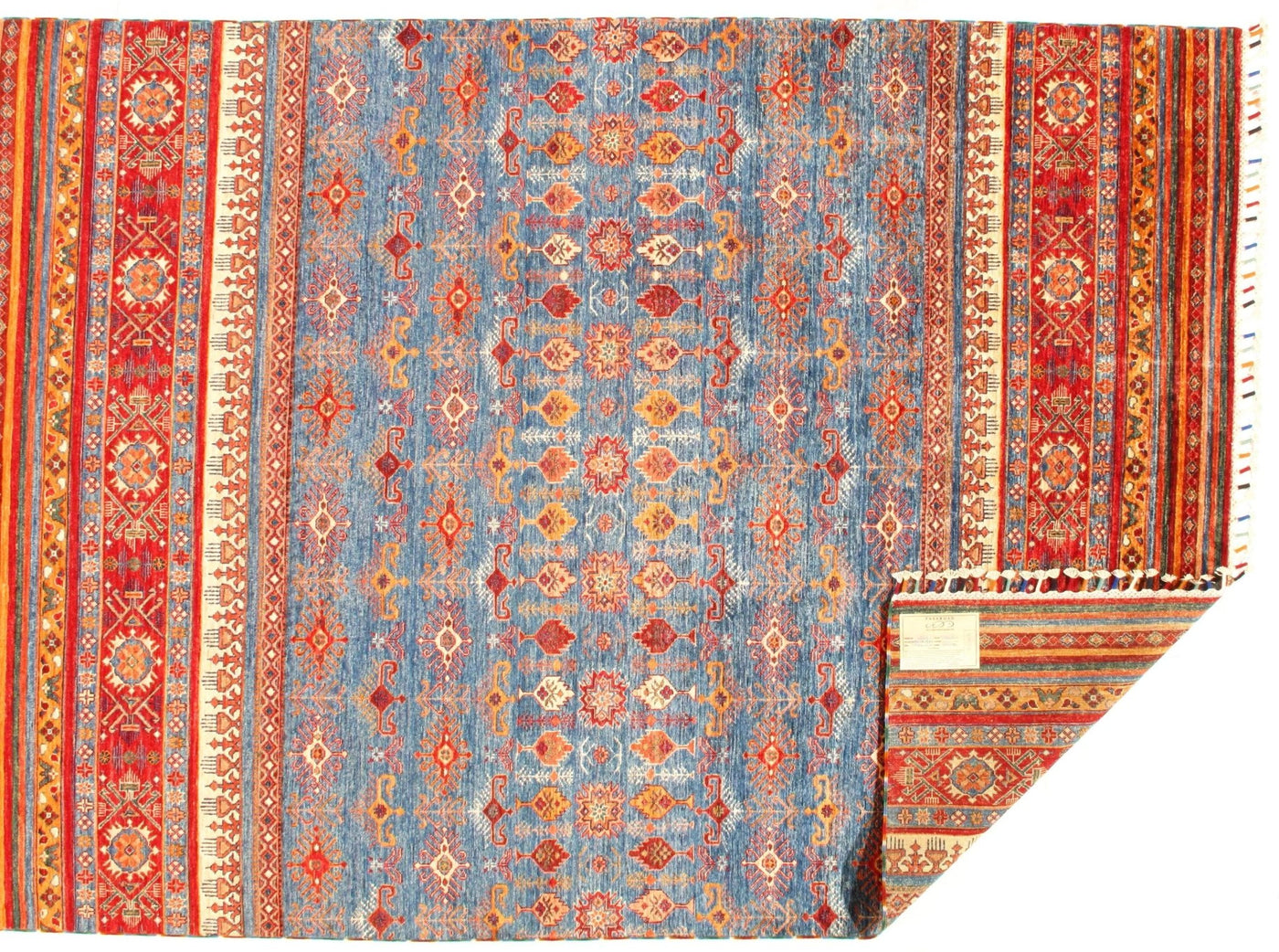 Canvello Pak Super Kazak Lamb's Wool Rug - 7' X 10' - Canvello