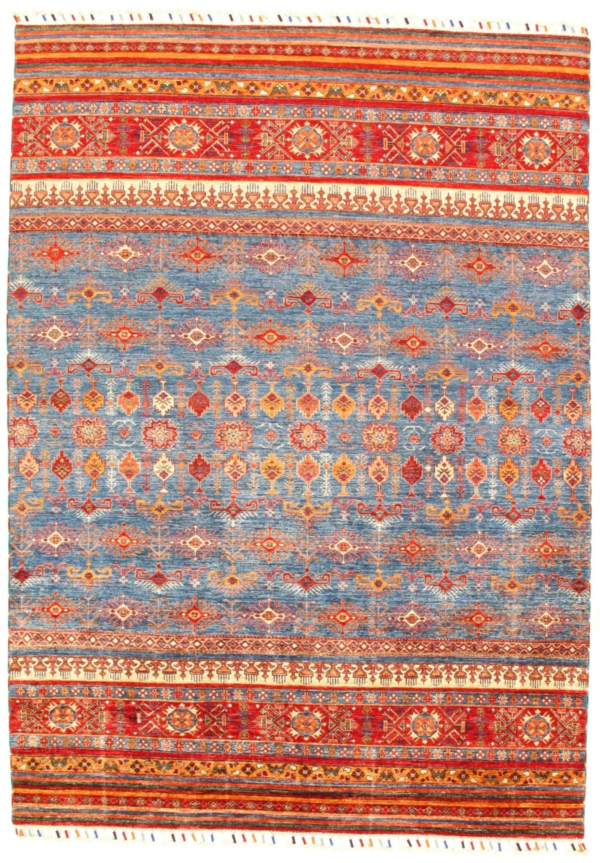 Alfombra de lana de cordero Canvello Pak Super Kazak - 7' X 10'