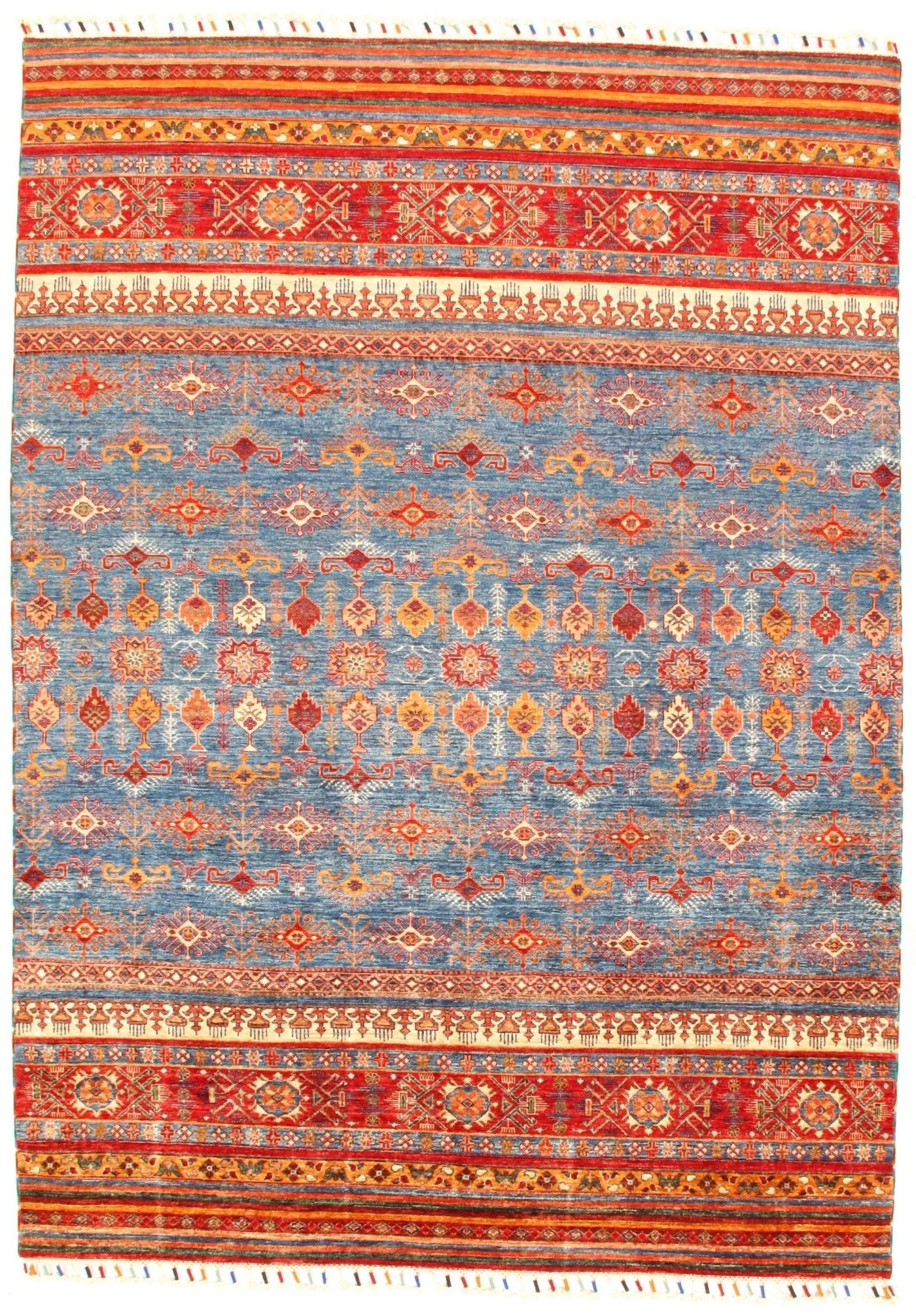 Canvello Pak Super Kazak Lamb's Wool Rug - 7' X 10' - Canvello