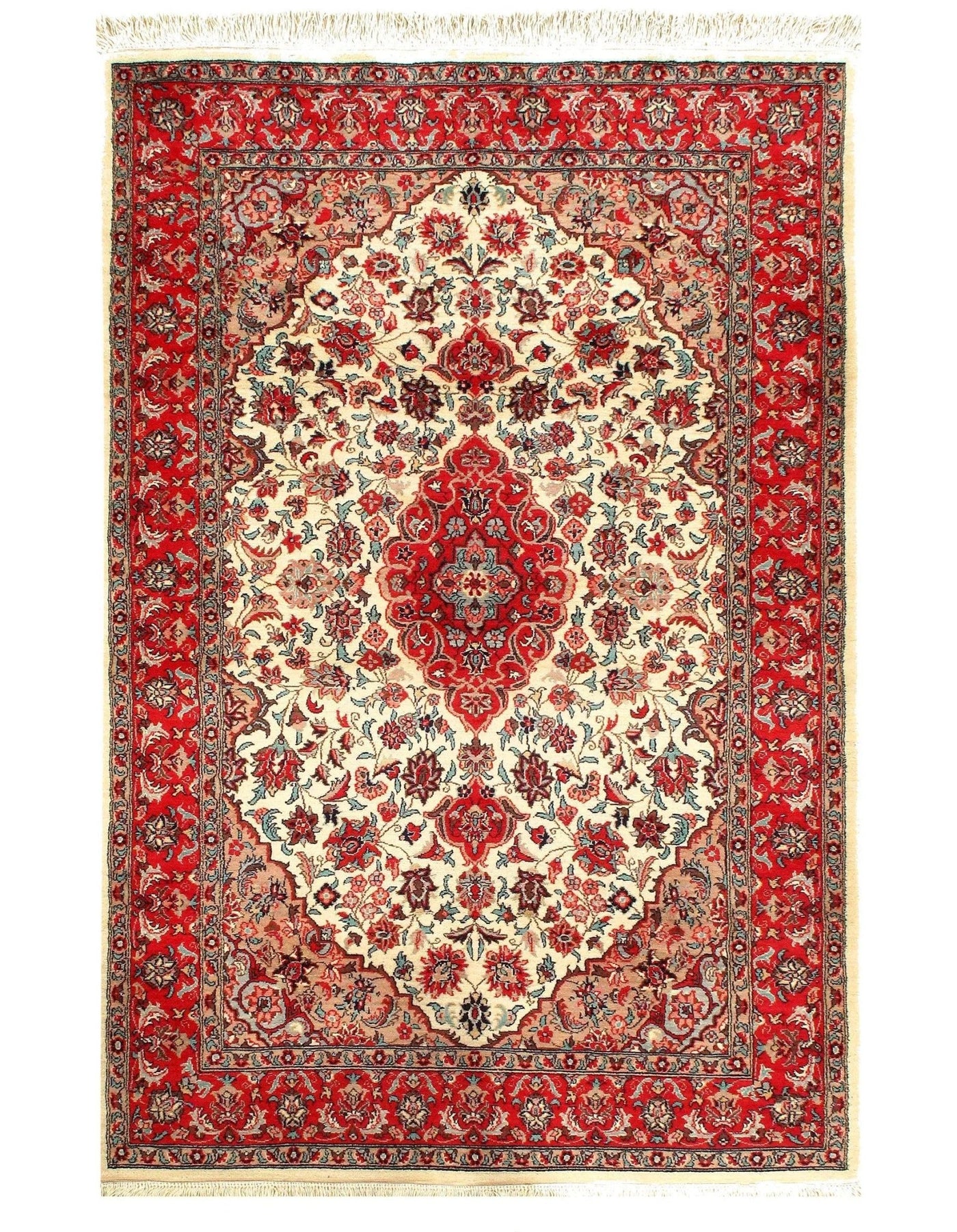 Canvello Pak Tabriz Design Rug - 4'2" x 6'6" - Canvello