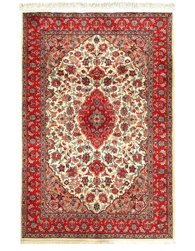 Canvello Pak Tabriz Design Rug - 4'2" x 6'6" - Canvello