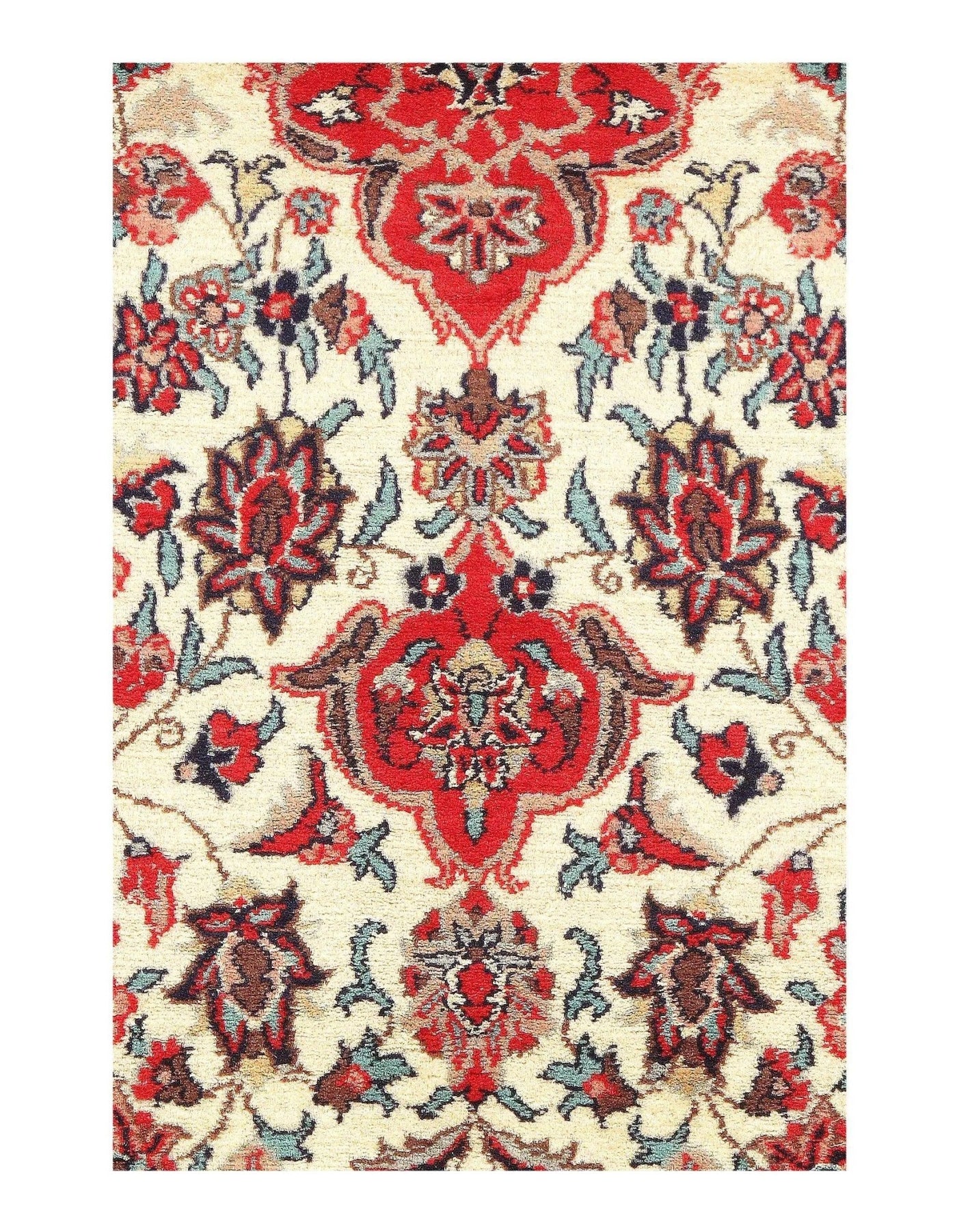 Canvello Pak Tabriz Design Rug - 4'2" x 6'6" - Canvello