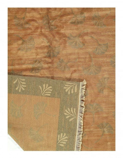 Canvello Peach color fine Hand knotted Tabetan Square 8' X 8' - Canvello