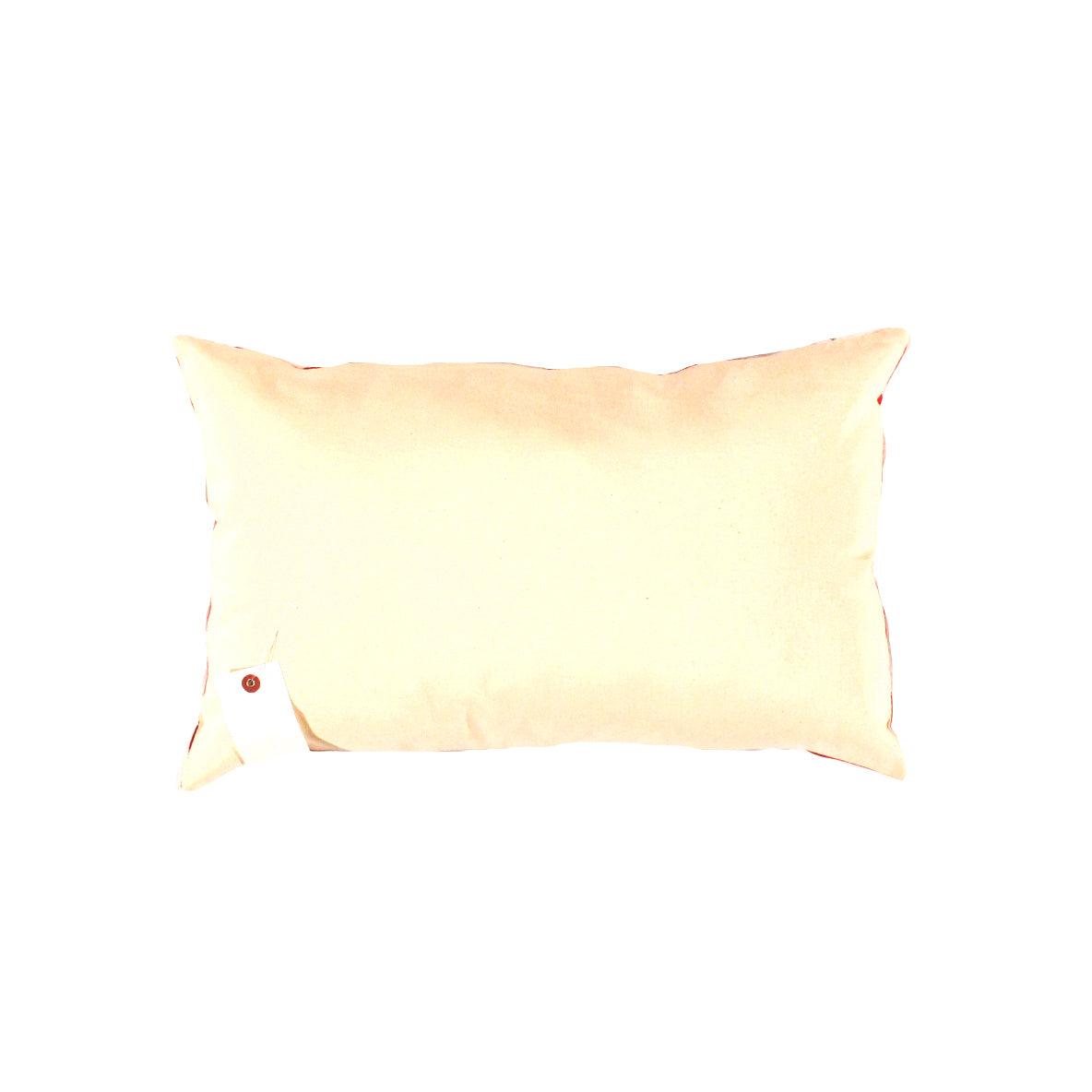 Zig Zag Silk Ikat Pillow | Pink Silk Ikat Pillow | Canvello