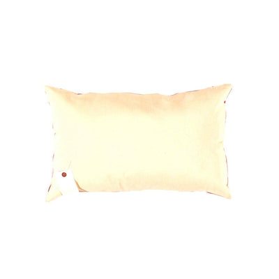 Zig Zag Silk Ikat Pillow | Pink Silk Ikat Pillow | Canvello