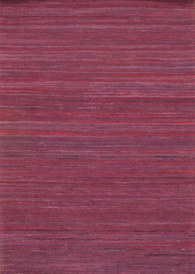 Canvello Purple Red Sari - Silk Modern Flat Weave Rug (4 sizes available) - Canvello