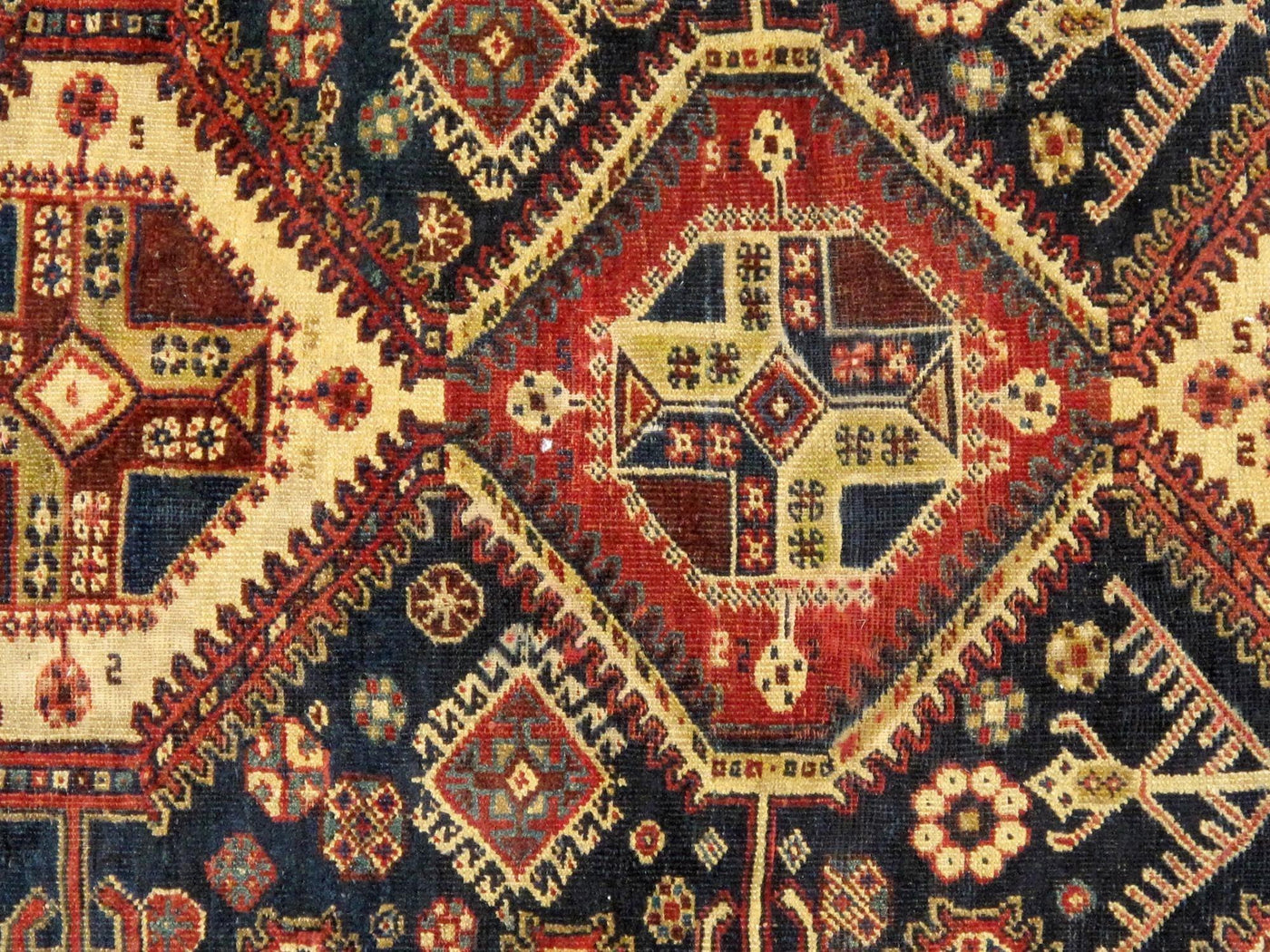 Canvello Qashgaie Small Area Rugs For Bedroom - 4'1" X 6'4" - Canvello