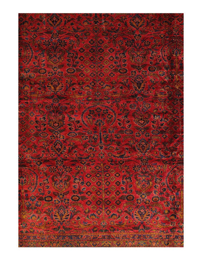 Canvello Red Antique Silkroad Kashan Rug - 12'11 X 17'8'' - Canvello