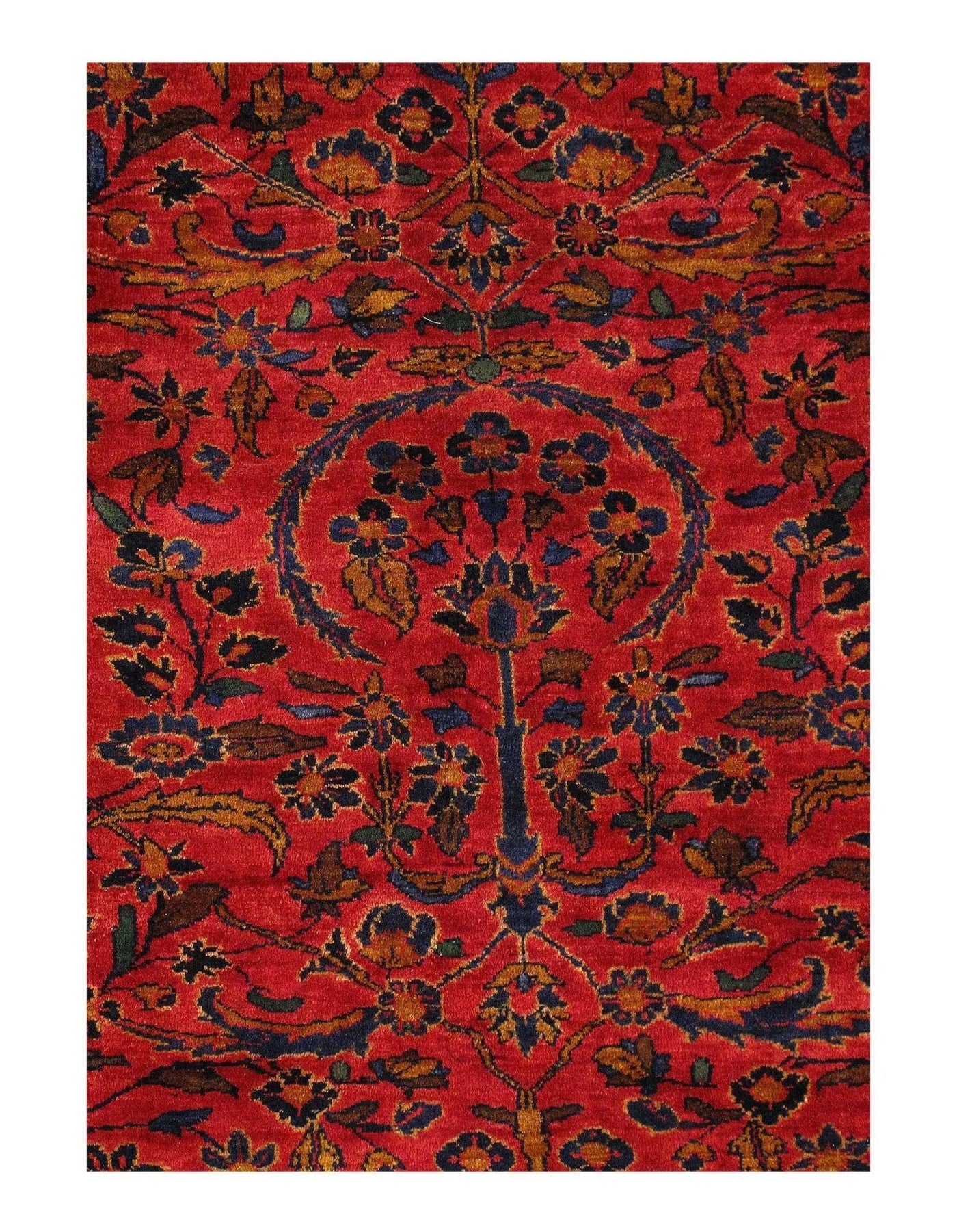 Canvello Red Antique Silkroad Kashan Rug - 12'11 X 17'8'' - Canvello